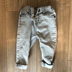 Light Grey, Stretch Jeans